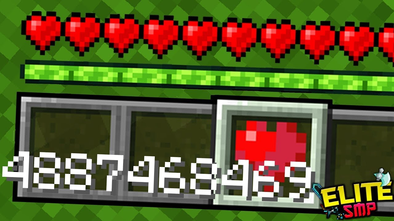 Why I Get Unlimited Hearts In This Lifesteal Smp Youtube