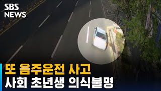 또 음주운전 사고…출근하던 사회 초년생 의식불명 / SBS