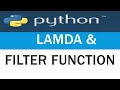 Tutorial 19 : Filter & Lamda (Anonymous function) and List