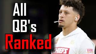 Ranking all 32 NFL Quarterbacks