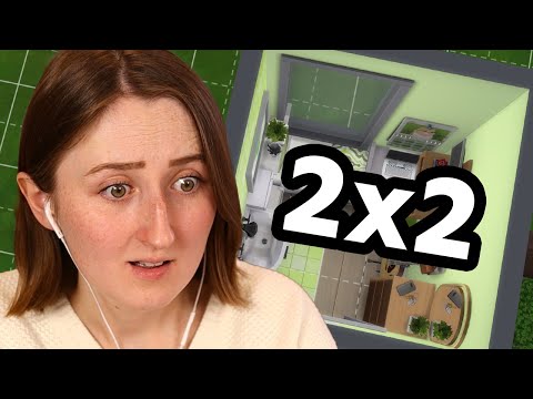 the SMALLEST house possible in the Sims