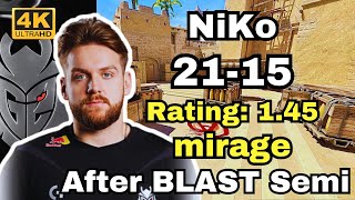 NiKo play FACEIT w/m0NESY after BLAST Semi-Finals | Sep 28, 2024 #cs2 #pov