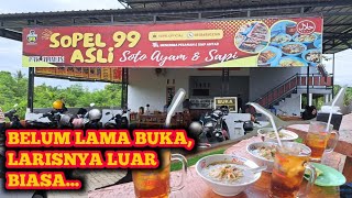 SOTO PELAJAR, WARUNG SOTO DI TENGAH SAWAH YG LAGI VIRAL RAME BANGET PEMBELINYA