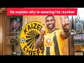 Miguel explain why he is wearing his number