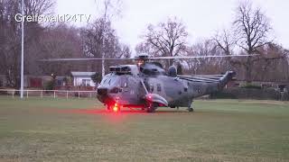 21.01.2023 | SEA KING (SAR21) Startvorgang der Bundeswehr...