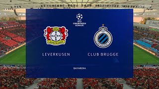 Bayer Leverkusen vs Club Brugge | BayArena | 2022-23 UEFA Champions League | FIFA 23