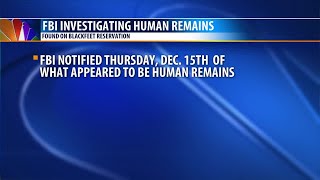 FBI investigating human remains found on Blackfeet Reservation