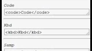 xhtml text formatting samples