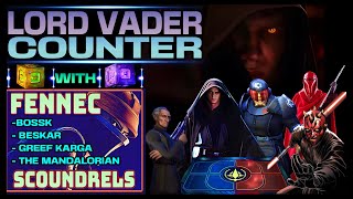 [5v5] LORD VADER/MAUL/2 TANKS/TARKIN COUNTER w/FENNEC SCOUNDRELS - SWGOH/GAC