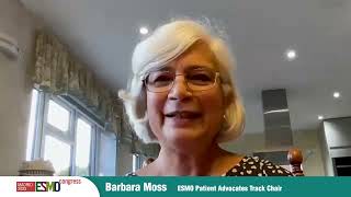 ESMO Congress 2023 Patient Advocacy Track Testimonial with Barbara Moss