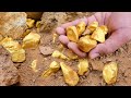 wow Hunting Gold Nuggets ! I found at Mountain Mine, in Tailings! Million Dollar of Gold treasure.