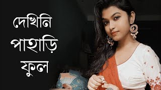 Dekhini Pahari Phool | দেখিনি পাহাড়ি ফুল দেখিনি ঝরনা | Old Bengali Romantic Song