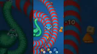 worm zone 🐍 epic cacing snake Gameplay 😎 #gaming #trending #viral #shorts