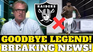 HE'S OUT OF THE PICTURE! FANS ARE SHOCKED! LAS VEGAS RAIDERS NEWS