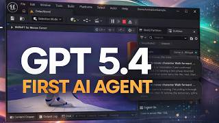 The First True Unreal AI Agent using GPT 5.4 | Blueprints, Materials, Widgets...