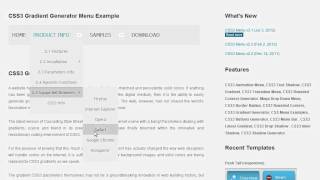 CSS3 Gradient Generator: No Javascript is required