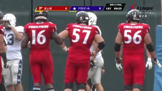 18年第2節 9/2 富士通フロンティアーズ vs アサヒビールシルバースター