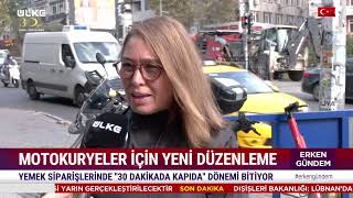 YEMEK SİPARİŞLERİNDE TESLİMAT SÜRESİ KALKIYOR MOTOKURYELER İÇİN YENİ DÜZENLEME GELİYOR