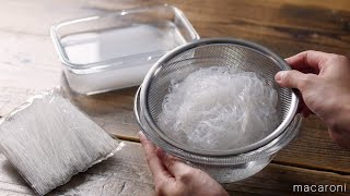 [How to return vermicelli] Basics of cooking! For vinegared dishes and salads ♪ ｜ macaroni