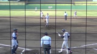 【平塚学園 中島航】2017年4月25日 神奈川県春季大会 準々決勝vs横浜高校 内海貴斗 代打☆☆