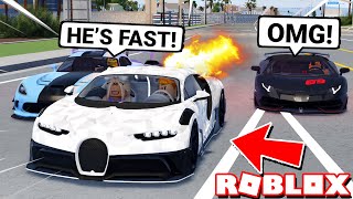 My New Widebody Bugatti Chiron is UNBEATABLE! (Roblox Driving Empire)