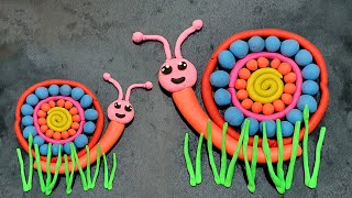 Polymer clay snail tutorial, kids craft idea Snail  Polymer, Polymer clay creations