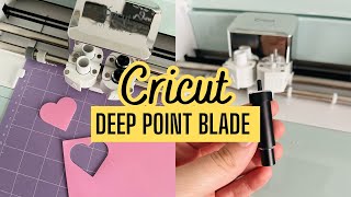 How To Use The Cricut Deep Point Blade