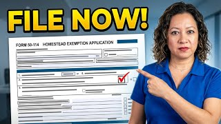 How to fill out Homestead Exemption Application?