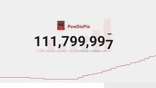 PewDiePie Hitting 111,8 Million Subscribers