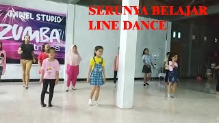 Belajar Line Dance untuk Anak Bersama Teman-Teman Queen n Cha