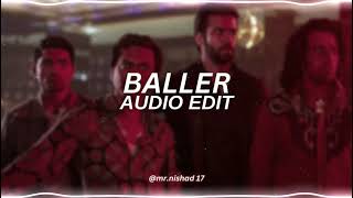 baller - shubh [edit audio]