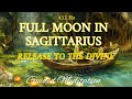 Full Moon In Sagittarius HEALING Guided Meditation (May 2024) - Let go and Release to the Divine🤍