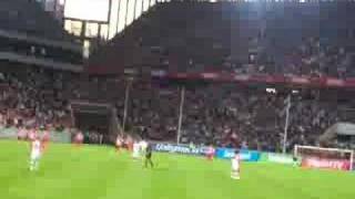 Köln-Bayern München (31.7)Tor von Novakovic zum 1:1