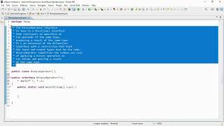 Java Tutorial: Binary Operator Interface Explained