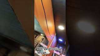 PVC Panel ceiling design | PVC wall panels bedroom designs #shorts #short #shortsfeed #shortsvideo