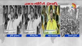 Minister Nara Lokesh dialogues on YSRCP | Jayahoo BC Public Meeting | 10TV News