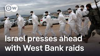 What's the underlying strategy of Israel's West Bank raids? | DW News