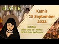 Bacaan Liturgi 15 September 2022 - Kamis Pekan Biasa XXIV Tahun 2 | CATUR