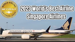 Singapore Airline is named the World’s Best Airline at the 2023 World Airline Awards