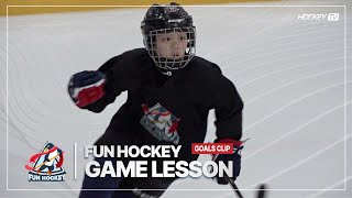 FUN HOCKEY GAME LESSON [GOALS] 2024.05.06