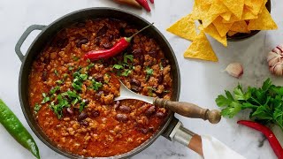 Jamaican Chilli Con Carne  Recipe | How to make chilli coon carne |  Chef Ricardo Cooking