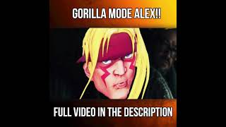 ALEX MAIN GOES FULL GORILLA! - STREET FIGHTER 5 FINAL PATCH