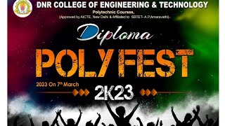 DNR DIP Polyfest 2K23..(drone promo)