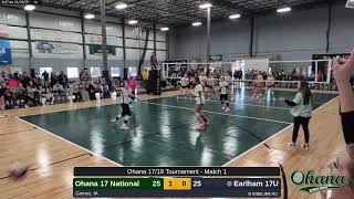 Ohana 17 National @ Earlham 17U (2025.01.26)