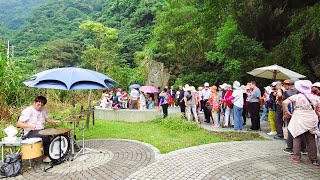 回到接駁車上車處【觀音瀑布】- 嘉義竹崎 Guanyin Waterfall, Chiayi Zhuqi (Taiwan)