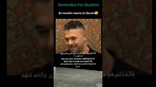Ex-Muslim Reacts To Quran Recitation! #lookathisface #turnbacktoallah