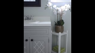 How to Paint a Bathroom Vanity: DIY Makeover - Thrift Diving Blog How to Paint a Bathroom Vanity: DIY Makeover - Thrift Diving Blog