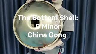 AS TEMAN Handpan Performer 17 Notes D Minor Scale Hangdrum with gift set