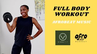 20-minute Full-Body Workout // HIIT // Cardio Workout   |  Afrofit Workout with @V.ida_fit