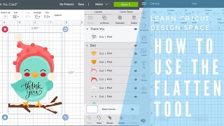 How To Use The Flatten Tool - Learn Design Space